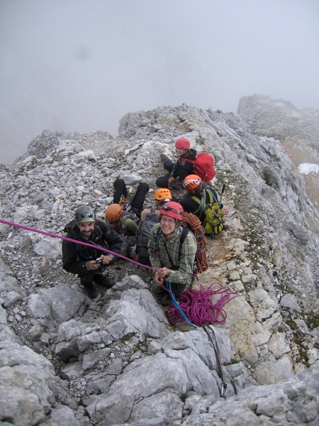 Watzmann Ostwand Seilschaft